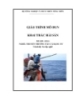 Giáo trình Khai thác hải sản - MĐ06: Thuyền trưởng tàu cá hạng tư